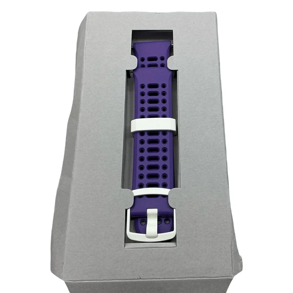 COROS PACE 3 Silicone Watch Band Violet Purple Replacement Strap BAND-PACE3-PUR